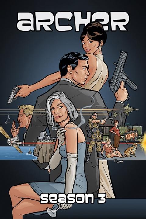 مسلسل Archer الموسم الثالث